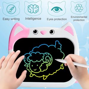 แท็บเล็ต LCD ลายไดโนเสาร์น่ารักสำหรับเด็ก กระดานวาดภาพสีสันสดใส ของเล่นเสริมพัฒนาการ ของขวัญสำหรับเด็กวัยหัดเดิน ขายส่ง - Product Image 6