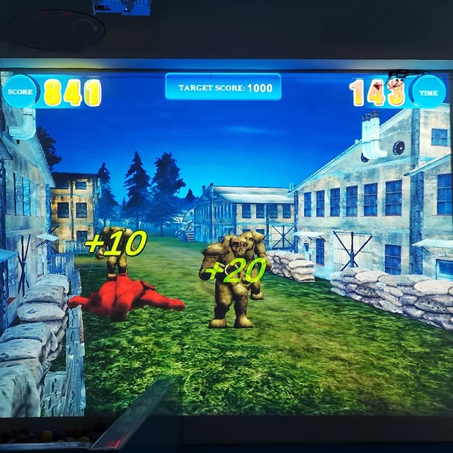 Children's Projector for Game Center Equipment Interactive Game Floor Wall Projection  Interactive Wall Games