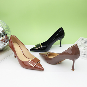 Shehe 2026 Nuovi Stili All'Ingrosso <span class=keywords><strong>Scarpe</strong></span> da Lavoro con Tacco Alto per Donne Chaussure Pour Femme Talon a <span class=keywords><strong>La</strong></span> Mode - Product Image 3