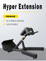 Équipement de musculation pour salle de sport, chaise romaine, hyper abdominaux, extension dorsale