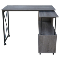 Nouveaux modèles de bureau d'ordinateur Commercial en bois d'érable et de cerisier en forme de L, Design de Table d'ordinateur