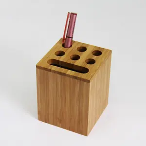 Modern Design Recycled Bamboo Wood Desk Organizer Wood Crafts Wooden Boxes   Wall Signs