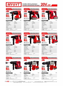 Marteau perforateur rotatif <span class=keywords><strong>1500W</strong></span> 4 fonctions SDS <span class=keywords><strong>Plus</strong></span> 7.8J puissance d'impact avec vitesse variable pour une force de démolition maximale bricolage industriel - Product Image 4