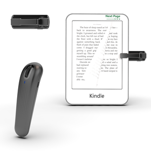 Télécommande RF sans fil pour tourner les pages, compatible Kindle Paperwhite, <span class=keywords><strong>iPhone</strong></span>, iPad, tablettes Android, portée 10m, déclencheur d'appareil photo - Product Image 1