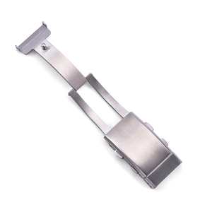 JAETIUM 316L Stainless Steel <b>Watch</b> Deployment Clasp Folding Buckle Double Push Button <b>Watch</b> Band Replacement Clasp - Product Image 1