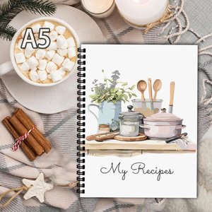 Máy tính xách tay công thức tối giản với giấy dày cho đầu bếp nhà bếp tổ chức - Product Image 4