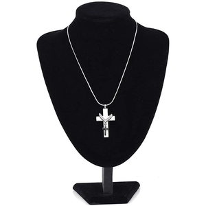 Perhiasan kremasi silang kalung liontin guci peringatan besi tahan karat tempat abu berlapis emas kalung liontin kenang-kenangan - Product Image 6