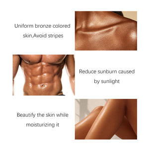 Gotas autobronceadoras de etiqueta privada de 10ml con logotipo personalizado, solución orgánica vegana para oscurecer la piel, sabor a fruta para bronceado de belleza - Product Image 4