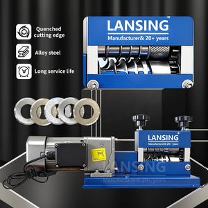 Machine à dénuder les fils électriques à vitesse de coupe de 30 m/min, outil de dénudage automatique de fils de 0,04 à 0,8 pouces, 12 canaux, <span class=keywords><strong>5</strong></span> lames - Product Image 3