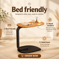 Petite table basse moderne en fer avec rangement, table d'appoint mobile pour chambre et salon