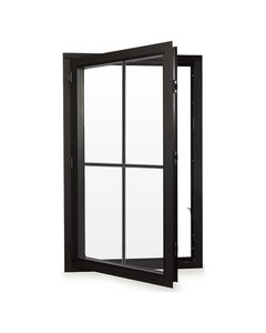 Fenêtres coulissantes modernes en aluminium certifiées AWA et WERS pour salle de bain et véranda, avec isolation thermique, fenêtres en aluminium pour salle de bain - Product Image 5