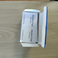 Lingettes désinfectantes jetables en non-tissé à 70 % d'alcool isopropylique, personnalisables, emballées individuellement, pour la vente en gros