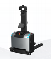 Chariot transpalette logistique sans rail ZENS AGV AMR 360 3D Laser LiDAR SLAM certifié CE, 1,5 tonne, 1220 mm, pour allées étroites en entrepôt