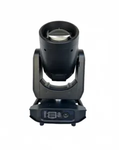 380W RGB Moving Head Beam Lights LED Performance Lighting with Warm White Aluminum and Plastic Lamp Body IP20 Rated