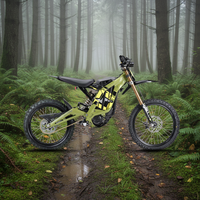 Light Bee X 2025 8000W Spitzenleistung Mittelmotor 60V 40Ah Lithium-Batterie Elektrisches Dirtbike Offroad Allterrain Mountain E-Bike