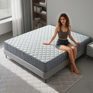 <span class=keywords><strong>Matelas</strong></span> à ressorts en polyester écologique avec option de livraison enroulé dans une boîte, personnalisation d'usine pour lits King et Queen Size, appartements, gymnases - Product Image 1