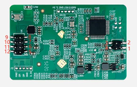 Harga Pabrik Modul Pelacak Lintasan Multi Target HLK-LD2460 Radar Gelombang Milimeter 24GHz untuk Deteksi Tubuh Manusia