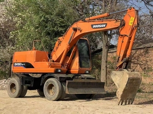 รถขุดตีนตะขาบ Doosan DH150W-7 ระบบไฮดรอลิก ชั่วโมงการทำงานต่ำ เหมาะสำหรับงานก่อสร้างถนนในเมือง พร้อมเครื่องยนต์ DB58TIS - Product Image 2