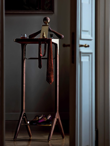 Lavinia, sala de estar de Hotel de alta calidad, suelo a suelo, ropa de madera móvil, colgador personalizado, soporte para sombreros, estante de almacenamiento - Product Image 2