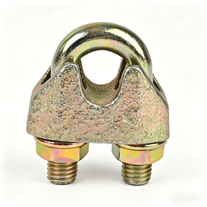 Abrazadera para Cables de Hierro Maleable Electrogalvanizado DIN 741 Tipo JIS, Embalaje en Caja/Bolsa, Hierro Maleable DIN 741 y Q235 - Product Image 4