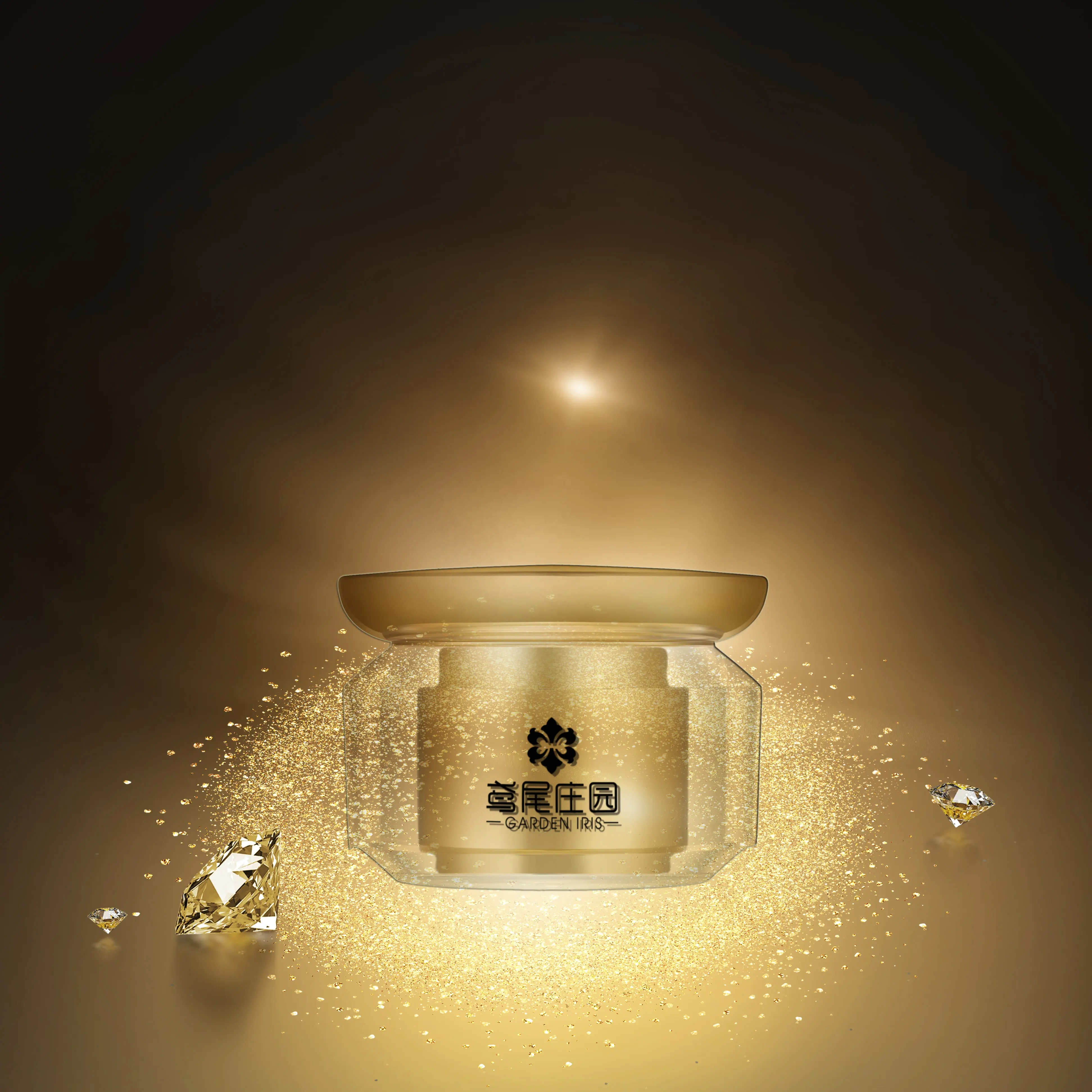 Top sale guaranteed quality moisturizing 24K GOLD golden radiance milking cream