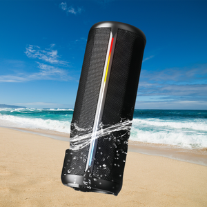 Tela al aire libre impermeable RGB luz Bluetooth inalámbrico BT altavoz estéreo Subwoofer <span class=keywords><strong>Boom</strong></span> Box reproductor de música de graves profundos - Product Image 5