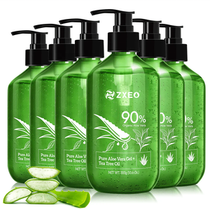 <span class=keywords><strong>Gel</strong></span> d'<span class=keywords><strong>aloe</strong></span> <span class=keywords><strong>vera</strong></span> OEM hydratant en profondeur, apaisant, pour le visage et le corps, après-soleil, réparation apaisante, soin de la peau rafraîchissant - Product Image 1