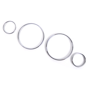 Anneau de garniture de cadre de tableau de bord Bmw, pour série 7, série 5, X5 E38 E39 E53, cadre de tableau de bord en matériau Abs - Product Image 3