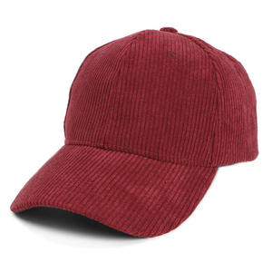 Automne hiver casquette de Baseball en velours côtelé Version coréenne hommes femmes tout match couleur unie à la mode chaud bord incurvé - Product Image 6