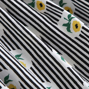 Vestido de Verano 2022 para Niñas, Tipo Chaleco, Estampado, con Rayas y Pliegues - Product Image 5