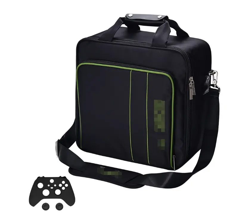 Casing pembawa untuk Xbox seri X S, Xbox seri X tas pembawa perjalanan, tas perjalanan untuk Xbox konsol, Pengontrol