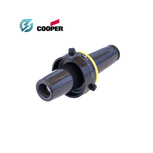 Conector de cable de subestación de alta tensión Cooper 15kV 200A con buje insertable para transformador sumergido en aceite y conector de corte de carga - Product Image 1
