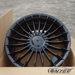 F80961 <span class=keywords><strong>ล้อ</strong></span><span class=keywords><strong>แม็</strong></span><span class=keywords><strong>ก</strong></span>ซ์ 19 นิ้ว 8.5j 9.5j ET 25 30 35 5X112 66.5 สีเงิน สี<span class=keywords><strong>ดำ</strong></span> คุณภาพดี ดีไซน์ดั้งเดิม สำหรับรถยนต์ - Product Image 6