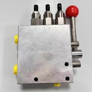 <b>Forklift</b> Rotary Oil Distribution Valve Aluminum Alloy Directional Control Valve For <b>Forklift</b> Attachments - Product Image 3
