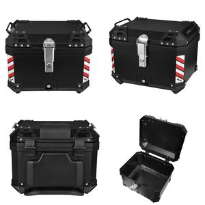 45L Motorcycle Top Box with Space for a Motorcycle Helmet