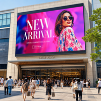 Affichage LED extérieur P5, résistant à l'eau IP65, résolution 8K, installation facile, raccordement sans soudure, taux de rafraîchissement élevé, usage commercial