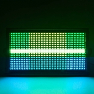 <span class=keywords><strong>Luz</strong></span> LED de escenario de gran venta, <span class=keywords><strong>luz</strong></span> estroboscópica de 8+8 segmentos para bar, DJ, discoteca, escenario, fondo, <span class=keywords><strong>flash</strong></span> decorativo - Product Image 3
