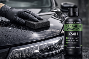 GRAPHONEX 24H Kit de revêtement céramique au graphène qualité professionnelle hydrophobe haute brillance protection de peinture 10 ans de garantie facile à appliquer - Product Image 6