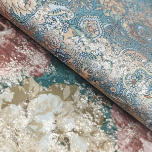 In Nhung Vải Bronzing Nhung In Vải Leopard Ajrakh Tùy Chỉnh Kỹ Thuật Số In Vải Nhung - Product Image 6