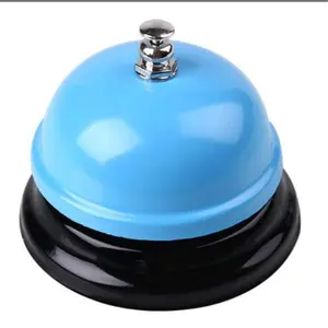 Factory Wholesale Custom Logo Restaurant Bar Bell Coffee Table Classic Concierge Hotel Service Table Bell