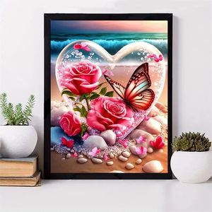 Usine Diamant Peinture Kit mignon papillon animal Mur Arts Peintures Photo 5d Mosaïque Cristal Diamant Peintures - Product Image 1
