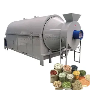 Large Capacity Paddy Wheat Onion Grain Drum Dryer Spice Drying Machine