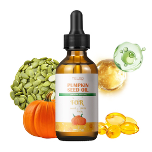 Aceite de Semillas de Calabaza Orgánico de Marca Privada de 60 ml para el Crecimiento del Cabello, Apariencia de Cabello Más Denso y Grueso, Tratamiento del Cuero Cabelludo con Fitoesteroles - Product Image 1