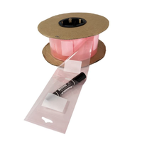 Sacs en plastique de bonne qualité, sacs en polyéthylène imprimés sur mesure, LDPE perforés pré-ouverts, sacs auto-scellants sur rouleau pour les ensacheuses automatiques