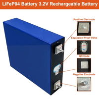 Baterai LiFePO4 3.2V 280Ah Isi Ulang Stok Baru EU, untuk Mobil Listrik DIY, RV, Energi Surya, Golf Cart, 8000 Siklus, Merek HYL