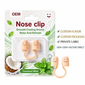 คลิปหนีบจมูก OEM กลิ่นตามสั่ง มิ้นท์ องุ่น ให้ความเย็นสองเท่า ลมหายใจสดชื่น กลิ่นหอมบำบัด - Product Image 3