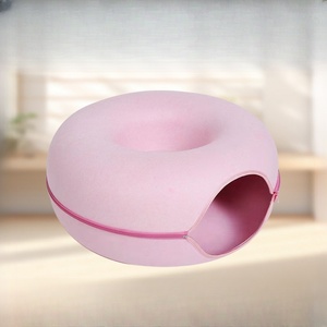 Cama Túnel para Gatos con Forma de Donut, Diseño Sólido, Accesorios para Mascotas, Cómodo y Cerrado, Precio de Fábrica - Product Image 2