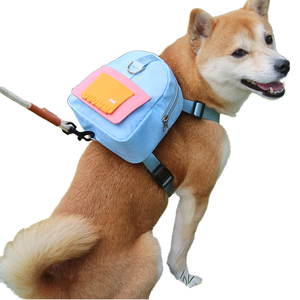 Ayarlanabilir karikatür tarzı Polyester köpek sırt çantası yeni tasarım açık seyahat taşınabilir Pet küçük çanta fabrika fiyat yavru taşıyıcı - Product Image 1