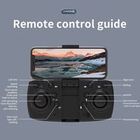 Dron Cuatricóptero Plegable con Control Remoto, Juguete de Regalo E88, Dron FPV Inalámbrico Profesional con Cámara HD 4K de Gran Angular