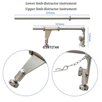 Kit d'instruments orthopédiques pour la réduction des fractures, Distracteur de fémur, Ensemble d'instruments orthopédiques pour la réduction des fractures des membres inférieurs